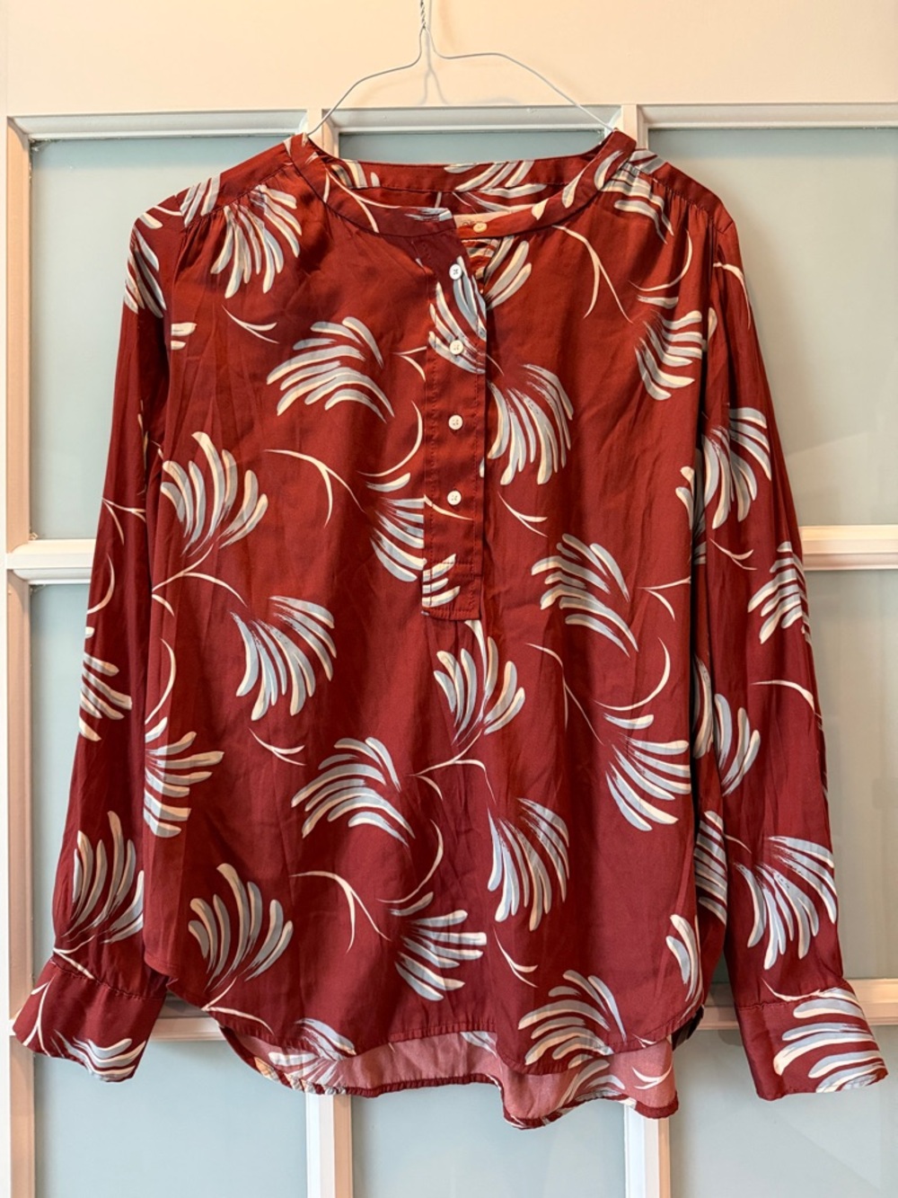 LOFT Womens Tunic Blouse